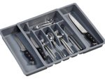 KESPER Besteckkasten grau