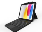 ZAGG Tough Keys Tastatur und Foliohülle - QWERTZ DE - schwarz