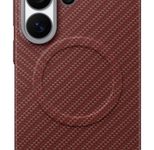 Samsung Carbon Magnet Case für das Galaxy S26 Ultra, Red