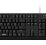 Rapoo NX1500 kabelgebundenes Tastatur Maus Set - QWERTZ DE - schwarz