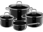 WMF Topf-Set Silit Silargan® Elegance, schwarz