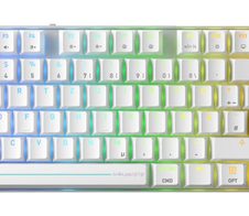 CHERRY XTRFY MX 8.2 Pro TMR Gaming-Tastatur - QWERTZ Deutsch - weiß