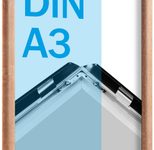 SPRINTIS Klapprahmen DIN A3, Holzoptik hell