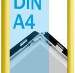 SPRINTIS Klapprahmen DIN A4, gelb