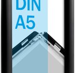 SPRINTIS Klapprahmen DIN A5, schwarz