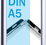 SPRINTIS Klapprahmen DIN A5, Edelstahloptik
