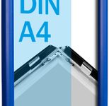 SPRINTIS Klapprahmen DIN A4, blau