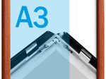 SPRINTIS Klapprahmen DIN A3, Holzoptik