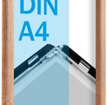 SPRINTIS Klapprahmen DIN A4, Holzoptik hell