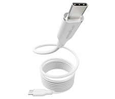empower™ by PanzerGlass® Magnetic 240W USB-C to USB-C Kabel, USB 2.0, 1.5M, Silber Weiss