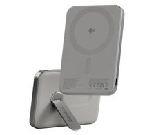 empower™ by PanzerGlass® Powerbank mit Spin Stand, 5000mAh, Titanium