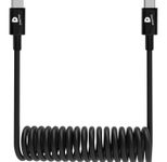 DEQSTER USB-C-Ladekabel Spiralform