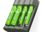 GP DE B441 USB-Akku-Ladegerät inkl. Akkus