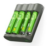 GP DE B441 USB-Akku-Ladegerät inkl. Akkus