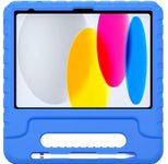 DEQSTER Kids Case stoßgedämpfte Schutzhülle für iPad (10.Gen. / A16) blau