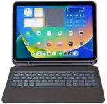 DEQSTER Slim Keyboard 2 Tastatur-Hülle für iPad (10.Gen. / A16) QWERTZ