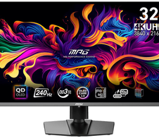 MSI MPG 321URXDE QD-OLED 4K Ultra HD Gaming Display 80 cm (31.5")