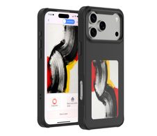 4smarts E-Ink Cover mit NFC-Display für iPhone 17 Pro Max, Qi2 ready