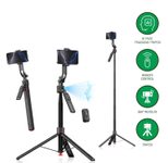 4smarts 360° AI-Stativ mit Gesichtsverfolgung inkl. Fernbedienung, schwarz