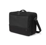 DICOTA Clamshell Multi Twin FIVE 15-17.3 Zoll schwarz