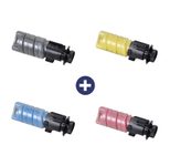 OKI Original Toner 4er Multipack Set schwarz cyan magenta gelb (09006260 09006261 09006262 09006263)