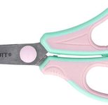 WESTCOTT Kinderschere GRIPEEZE, rosa/grün, Rechtshänder