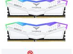 Team Group T-Force Delta RGB DDDR5 Desktop Memory weiß - 32 GB, 6.000 MHz