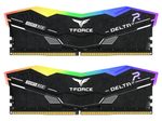 Team Group T-Force Deltaα  RGB DDR5 Desktop Memory schwarz - 32 GB, 3.600 MHz