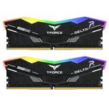 Team Group T-Force Deltaα  RGB DDR5 Desktop Memory schwarz - 32 GB, 3.600 MHz