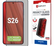 DISPLEX Privacy Glas für Samsung S26