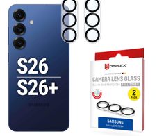 DISPLEX Kamera-Schutzglas Samsung S26/S26+ Full Cover, 2 Stück