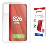 DISPLEX Glas + Schutzhülle für Samsung S26 Ultra