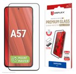 DISPLEX Premium Glas (Full Cover) für Samsung A57