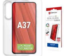 DISPLEX Panzerglas + Schutzhülle für Samsung A37