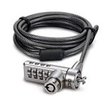 DICOTA Laptopschloss T-Lock Zahlenschloss - Generalschlüssel