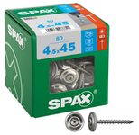 SPAX® T20 Linsensenkkopf A2 Spenglerschrauben, 4,5 x 45 mm