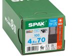 SPAX® T20 Linsensenkkopf BLAX A2 Fassadenschrauben, 4,5 x 70 mm
