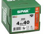 SPAX® T20 Senkkopf BLAX Universalschrauben, 4,5 x 40 mm