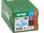 SPAX® T20 Linsensenkkopf BLAX A2 Fassadenschrauben, 4,5 x 50 mm