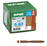 SPAX® T25 Zylinderkopf Edelstahl A2 Terrassenschrauben, 5 x 60 mm