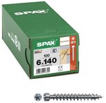 SPAX® T30 Zylinderkopf WIROX Holzbauschrauben, 6 x 140 mm