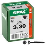 SPAX® T10 Senkkopf BLAX Universalschrauben, 3 x 30 mm