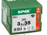 SPAX® T20 Senkkopf BLAX Universalschrauben, 3,5 x 35 mm