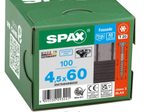 SPAX® T20 Linsensenkkopf BLAX A2 Fassadenschrauben, 4,5 x 60 mm