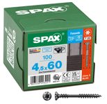 SPAX® T20 Linsensenkkopf BLAX A2 Fassadenschrauben, 4,5 x 60 mm