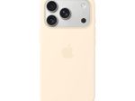 Apple Silikon Case mit MagSafe für Apple iPhone 17 Pro (Vanille)
