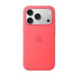 Apple Silikon Case mit MagSafe für Apple iPhone 17 Pro (Guavepink)