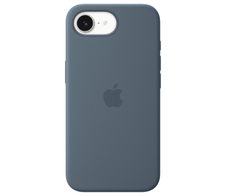 Apple Silikon Case mit MagSafe für iPhone 17e (Maritimblau)