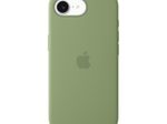 Apple Silikon Case mit MagSafe für iPhone 17e (Hellmoosgrün)