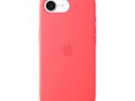 Apple Silikon Case mit MagSafe für iPhone 17e (Guavepink)